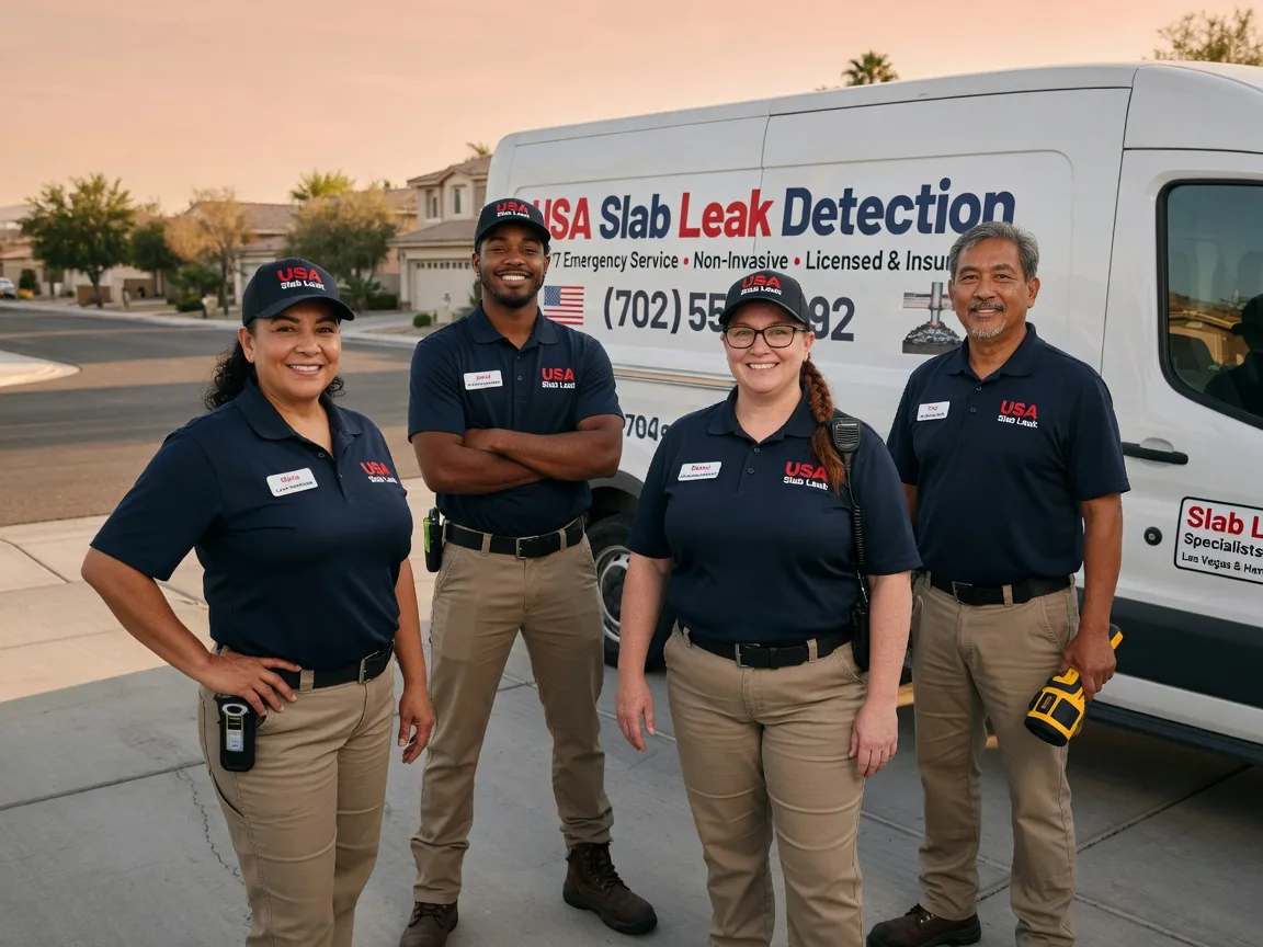 Slab Leak Repair company in Harshaw, WI
